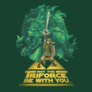 May the Triforce be with you ! - Couleur Vert Bouteille