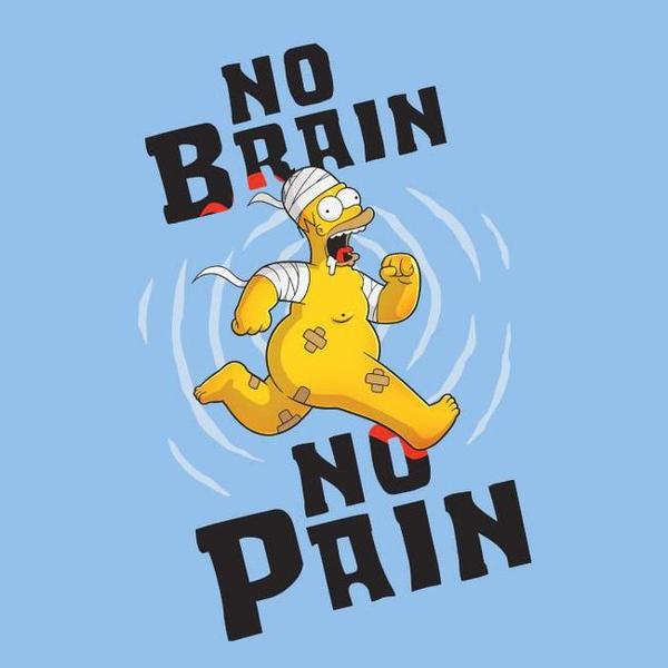 No Brain No Pain - Simpson