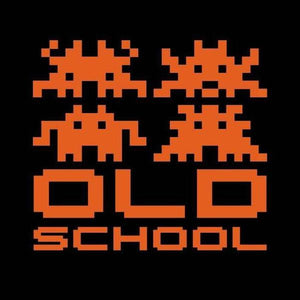 Old School - Pixel Art - Couleur Noir