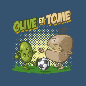 Olive et Tome – T shirt Club Dorothée - Couleur Bleu Gris