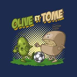 Olive et Tome – T shirt Club Dorothée - Couleur Bleu Nuit