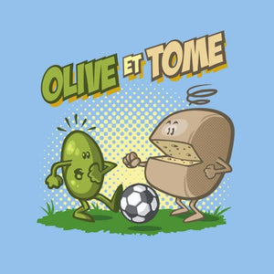 Olive et Tome – T shirt Club Dorothée - Couleur Ciel