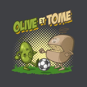Olive et Tome – T shirt Club Dorothée - Couleur Gris Foncé