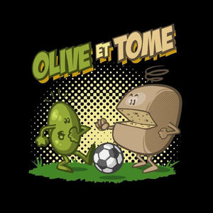 Olive et Tome – T shirt Club Dorothée - Couleur Noir