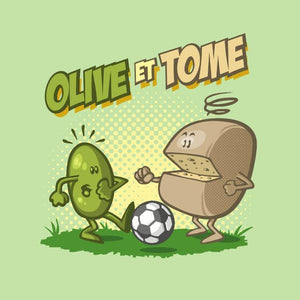 Olive et Tome – T shirt Club Dorothée - Couleur Tilleul