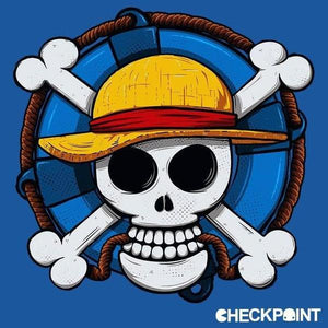 One Piece Skull - Couleur Bleu Royal
