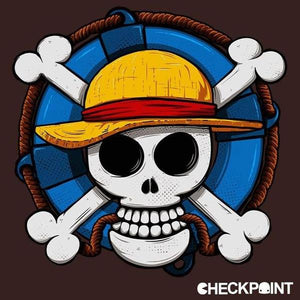 One Piece Skull - Couleur Chocolat