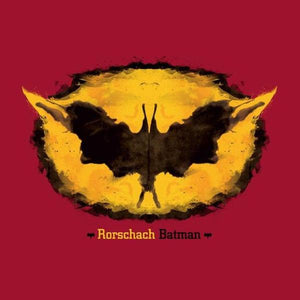 Rorschach - Batman - Couleur Rouge Tango