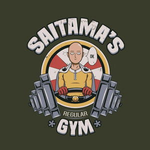 Saitama’s gym – Tshirt One Punch Man - Couleur Army