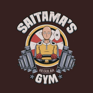 Saitama’s gym – Tshirt One Punch Man - Couleur Chocolat