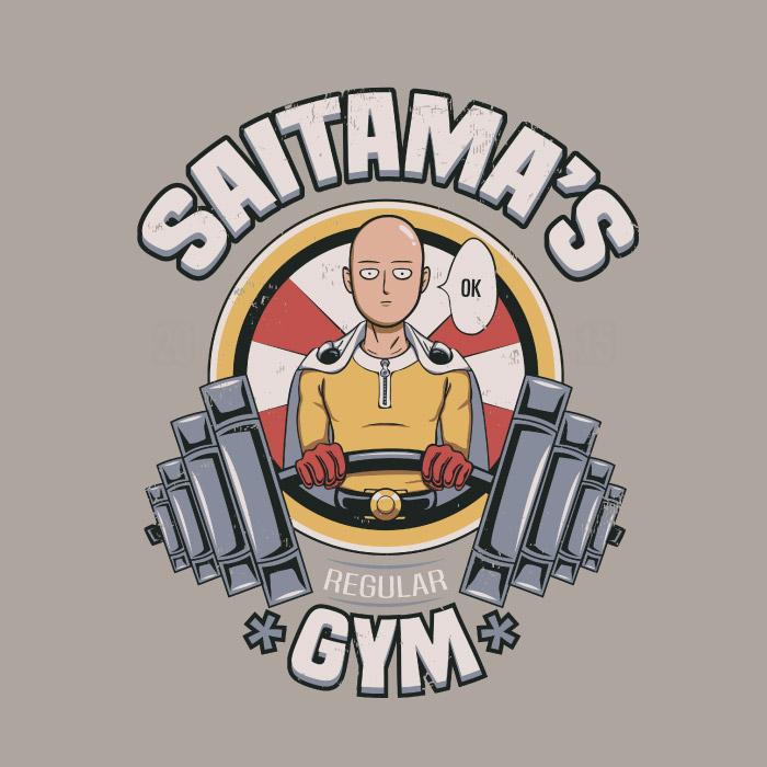 Saitama’s gym – Tshirt One Punch Man