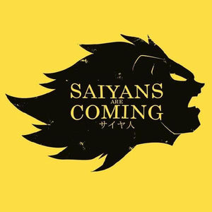 Saiyans Are Coming ! - Couleur Jaune