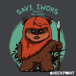 Save Ewoks - Couleur Gris Foncé