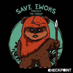 Save Ewoks - Couleur Noir