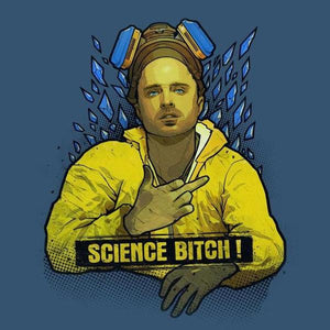 Science Bitch - Jesse Pinkman - Couleur Bleu Gris