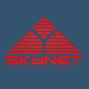 Skynet - Terminator II - Couleur Bleu Gris