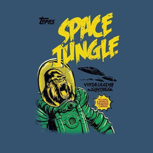 Space Jungle - Couleur Bleu Gris