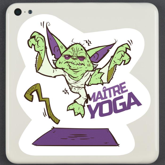 Stickers : Maître Yoga