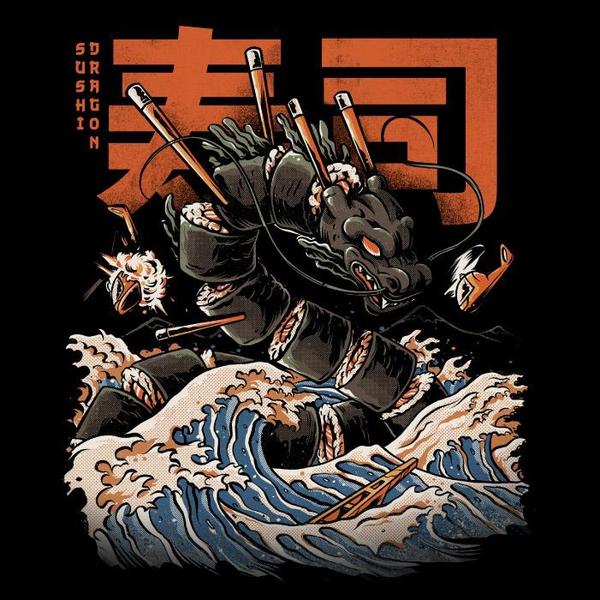 Sushi dragon – Monstre de riz