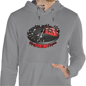 Sweat Moto - The Red Zone - Couleur Gris Chine - Taille S