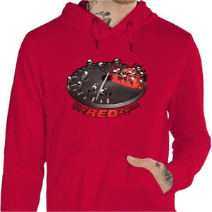 Sweat Moto - The Red Zone - Couleur Rouge Vif - Taille S