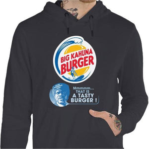 Sweat geek - Big Kahuna Burger - Couleur Gris Foncé - Taille S