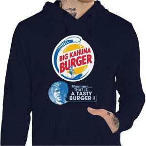 Sweat geek - Big Kahuna Burger - Couleur Marine - Taille S