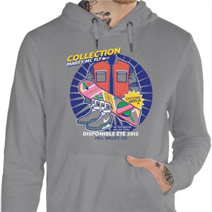 Sweat geek - Collection McFly - Couleur Gris Chine - Taille S