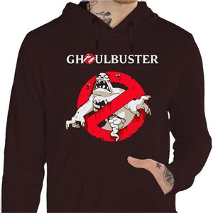 Sweat geek - Ghoulbuster - Couleur Chocolat - Taille S