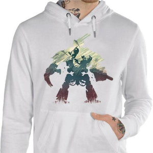 Sweat geek - Impérial Knight - Couleur Blanc - Taille S