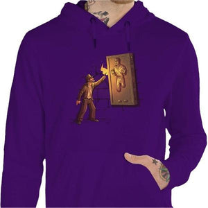 Sweat geek - Indiana Carbonite - Couleur Violet - Taille S