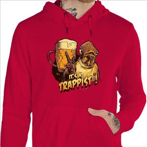 Sweat geek - It's a Trappist - Ackbar - Couleur Rouge Vif - Taille S