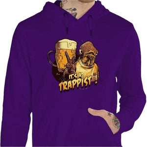 Sweat geek - It's a Trappist - Ackbar - Couleur Violet - Taille S