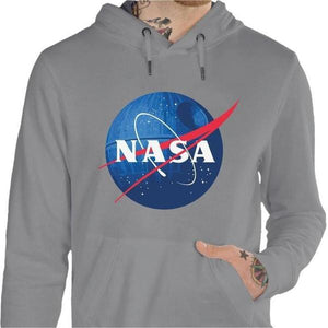 Sweat geek - NASA - Couleur Gris Chine - Taille S