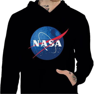 Sweat geek - NASA - Couleur Noir - Taille S