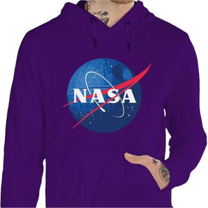 Sweat geek - NASA - Couleur Violet - Taille S