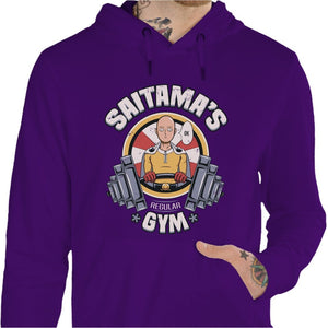 Sweat geek - Saitama’s gym - Couleur Violet - Taille S