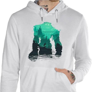 Sweat geek - Shadow of the Colossus - Couleur Blanc - Taille S