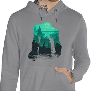 Sweat geek - Shadow of the Colossus - Couleur Gris Chine - Taille S