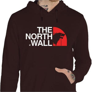 Sweat geek - The North Wall - Couleur Chocolat - Taille S