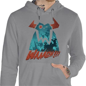 Sweat geek - Waaagh ! - Couleur Gris Chine - Taille S