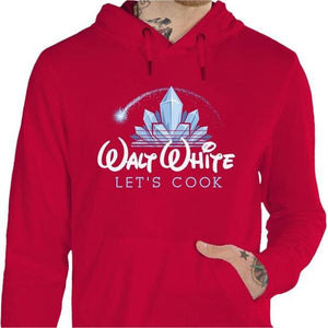Sweat geek - Walt White - Couleur Rouge Vif - Taille S