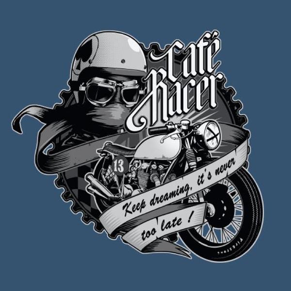 Tee shirt biker Vintage - Café Racer