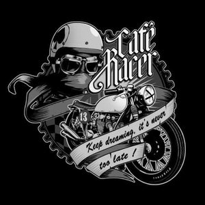 T SHIRT MOTO - Café Racer - Couleur Noir
