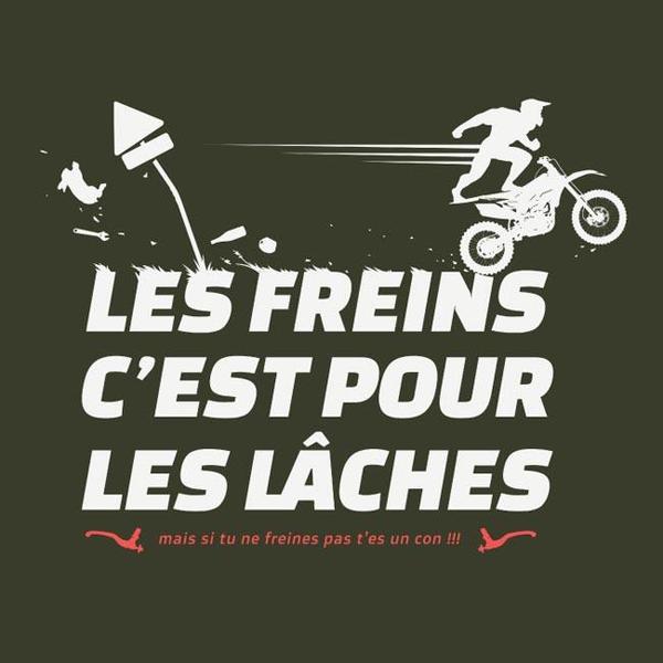 T SHIRT MOTO - Les Freins