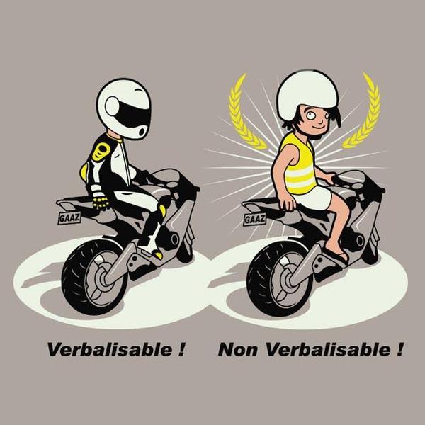 T SHIRT MOTO - Verbalisable