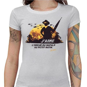 T-shirt Geekette - Apocalypse Now - Couleur Blanc - Taille S
