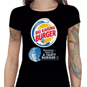 T-shirt Geekette - Big Kahuna Burger - Couleur Noir - Taille S