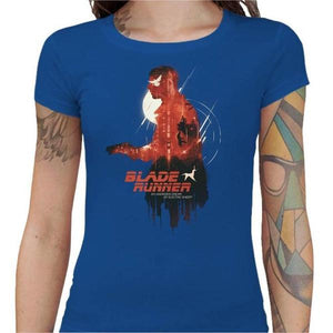 T-shirt Geekette - Blade Runner - Couleur Bleu Royal - Taille S