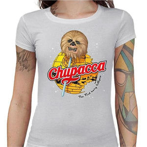 T-shirt Geekette - Chupacca - Couleur Blanc - Taille S
